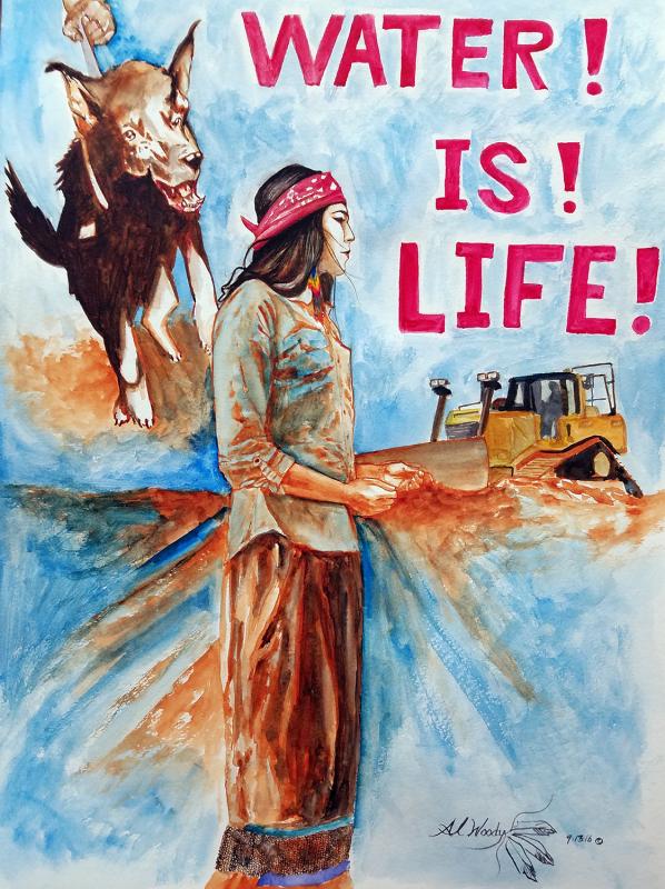 Prayer Over Mother Earth by Alison Woody, 2016