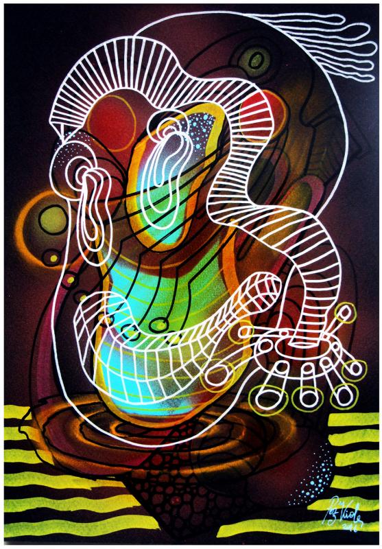 Filigree Cosmic I, 2016 by Mauricio Paz Viola