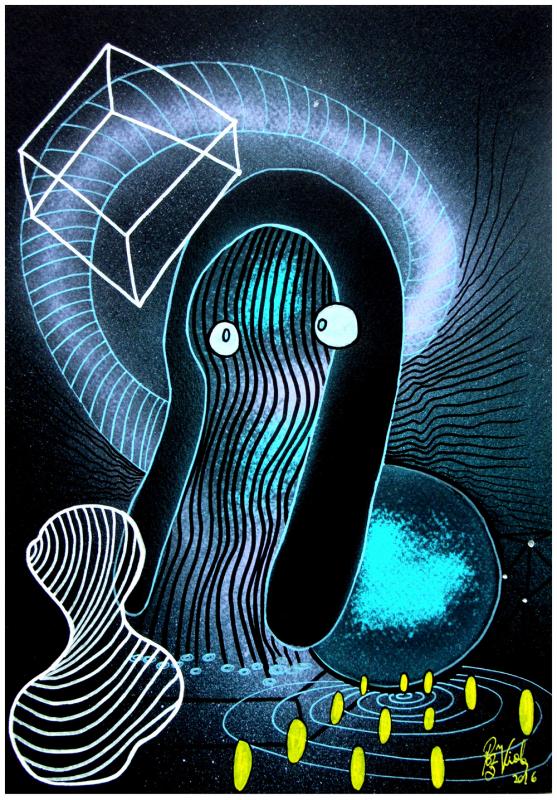 Filigree Cosmic II, 2016 by Mauricio Paz Viola