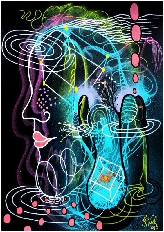 Filigree Cosmic III, 2016 by Mauricio Paz Viola