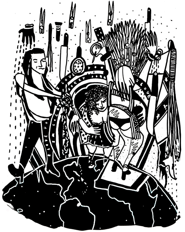 Ratchet of the Earth cover art by Tim Sullivan