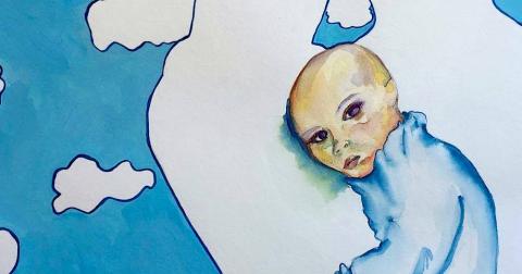 Motherless Fatherless #5, painting