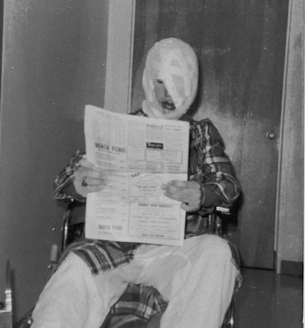 Mark Elzey having a bad day, 1967