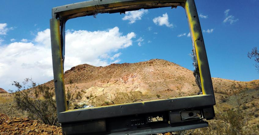 From the Frequency of Television essay art